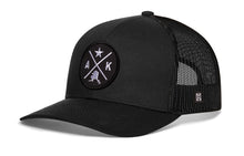 Load image into Gallery viewer, Alaska Trucker Hat | Black AK X Snapback