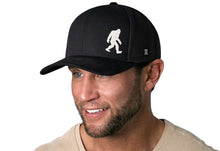 Load image into Gallery viewer, Bigfoot Trucker Hat | Black Sasquatch Snapback