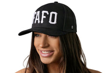 Load image into Gallery viewer, FAFO Trucker Hat | Black Fuck Around, Find Out Snapback