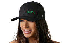 Load image into Gallery viewer, Haka Branded Trucker Hat | Black Rubber Patch Snapback