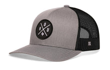 Load image into Gallery viewer, Houston Trucker Hat | Gray-Black HOU X Snapback