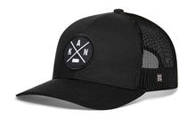Load image into Gallery viewer, Kansas Trucker Hat | Black KAN X Snapback