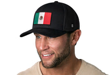 Load image into Gallery viewer, Mexican Flag Trucker Hat | Black Mexico Snapback