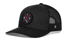 Load image into Gallery viewer, Miami Trucker Hat | Black MIA X Snapback