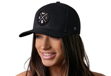 Load image into Gallery viewer, Michigan Trucker Hat | Black MI X Snapback