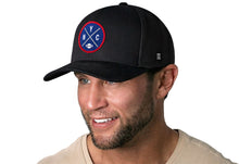 Load image into Gallery viewer, New York Trucker Hat | Black NYC X Football Snapback