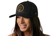 Load image into Gallery viewer, Pittsburgh Trucker Hat | Black PIT X Football Snapback