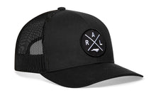 Load image into Gallery viewer, Raleigh Trucker Hat | Black RAL X Snapback