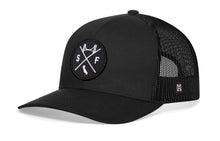 Load image into Gallery viewer, San Francisco Trucker Hat | Black SF X Snapback