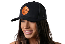 Load image into Gallery viewer, Tennessee Flag Trucker Hat Leather | Black Tennessee Flag Snapback