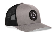 Load image into Gallery viewer, Toronto Trucker Hat | Gray-Black TOR X Snapback