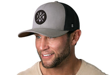 Load image into Gallery viewer, Toronto Trucker Hat | Gray-Black TOR X Snapback
