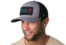 Load image into Gallery viewer, Send It Trucker Hat | Gray-Black Snapback