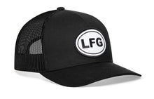 Load image into Gallery viewer, LFG Trucker Hat | Black Lets Go Snapback