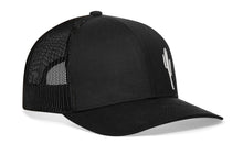 Load image into Gallery viewer, Cactus Trucker Hat | Black Cactus Snapback