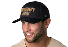 Load image into Gallery viewer, Cowboy Trucker Hat | Black Snapback