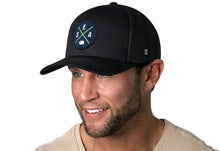 Load image into Gallery viewer, Seattle Trucker Hat | Black SEA X Snapback