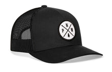 Load image into Gallery viewer, PNW Trucker Hat | Black PNW X Snapback
