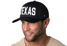 Load image into Gallery viewer, Texas Trucker Hat | Black TEXAS Snapback