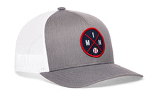 Load image into Gallery viewer, Minnesota Trucker Hat | MIN X Baseball Snapback