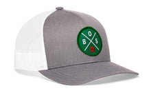 Load image into Gallery viewer, Boston Trucker Hat | BOS X Basketball Snapback