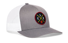 Load image into Gallery viewer, Cleveland Trucker Hat | CLE X Basketball Snapback