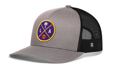 Load image into Gallery viewer, Los Angeles Trucker Hat | LA X Basketball Snapback