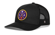 Load image into Gallery viewer, Los Angeles Trucker Hat | LA X Basketball Snapback
