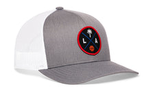 Load image into Gallery viewer, Los Angeles Trucker Hat | LA X Basketball Snapback