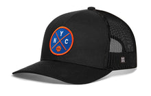 Load image into Gallery viewer, New York Trucker Hat | NYC X Basketball Snapback