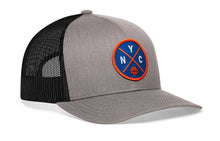 Load image into Gallery viewer, New York Trucker Hat | NYC X Basketball Snapback