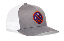 Load image into Gallery viewer, Phoenix Trucker Hat | PHX X Basketball Snapback
