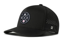 Load image into Gallery viewer, Chicago Baseball Performance 5-Panel Hat | Black CHI X Flexfit® Snapback