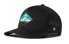 Load image into Gallery viewer, Diamond Mountain And Trees Performance 5-Panel Hat | Outdoors Flexfit® Snapback