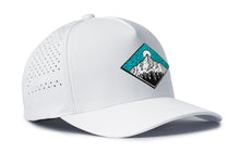 Load image into Gallery viewer, Diamond Mountain And Trees Performance 5-Panel Hat | Outdoors Flexfit® Snapback