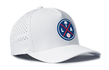Load image into Gallery viewer, Los Angeles Baseball Performance 5-Panel Hat | Blue LA X Flexfit® Snapback