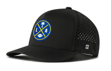 Load image into Gallery viewer, Los Angeles Football Performance 5-Panel Hat | Dark Blue LA X Flexfit® Snapback