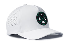 Load image into Gallery viewer, New York Football Performance 5-Panel Hat | Green NYC X Flexfit® Snapback