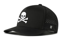 Load image into Gallery viewer, Skull and Crossbones Performance 5-Panel Hat | Jolly Roger Flexfit® Snapback