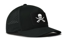 Load image into Gallery viewer, Pirate Flag Performance 5-Panel Hat | Jolly Roger Flexfit® Snapback