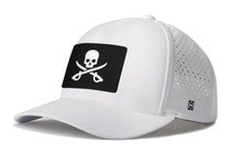 Load image into Gallery viewer, Pirate Flag Performance 5-Panel Hat | Jolly Roger Flexfit® Snapback