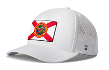 Load image into Gallery viewer, Florida Flag Performance 5-Panel Hat | FL Flexfit® Snapback