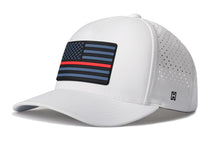Load image into Gallery viewer, Thin Red Line Tactical Performance 5-Panel Hat | Firefighter Flexfit® Snapback