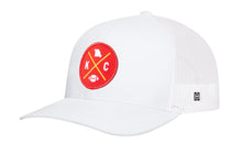 Load image into Gallery viewer, Kansas City Trucker Hat | Black KC X Football Snapback