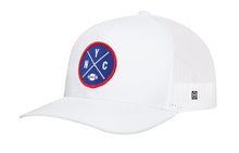 Load image into Gallery viewer, New York Trucker Hat | Black NYC X Football Snapback