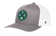 Load image into Gallery viewer, New York Trucker Hat | Black NYC X Football Snapback