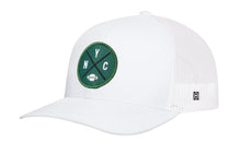 Load image into Gallery viewer, New York Trucker Hat | Black NYC X Football Snapback