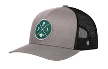 Load image into Gallery viewer, Philadelphia Trucker Hat | Black PHI X Football Snapback