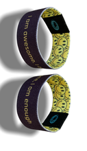 Load image into Gallery viewer, Just a little Reminder - Wristband "you are awesome, you are enough"