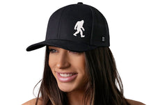 Load image into Gallery viewer, Bigfoot Trucker Hat  |  Black Sasquatch Snapback
